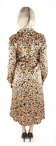 Vila Skjortklänning Mocala svart/w.flower - Klänningar och tunikor - 129244 - 2