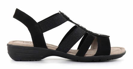 Jana damsandaler 28165-42 svarta - Sandaler för damer - 136294 - 1