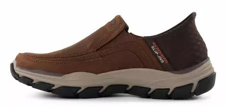 Skechers herrsneakers 204810/CDB RESPECTED - ELGIN mörkbrun - Sneakers för herrar - 137134 - 2