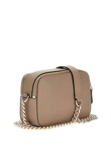 Guess axelväska Noelle Crossbody mörk Taupe - Handväskor - 137234 - 2
