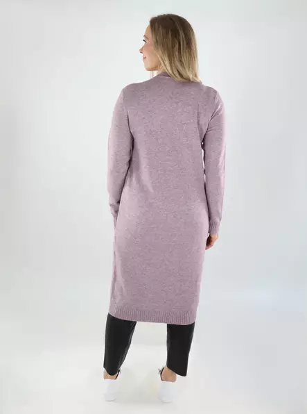 Vila lång kofta dam Lång toadstool - Stickat för damer - 138944 - 2