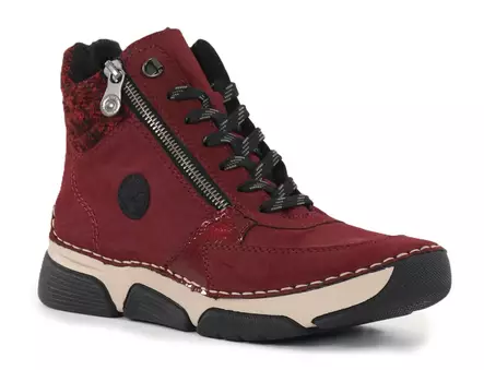 Rieker ankelboots 45960-35 röd - Rieker ankelboots - 142144 - 1