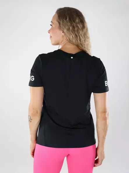 Björn Borg dam t-shirt Borg svart - T-shirts för damer - 139084 - 2