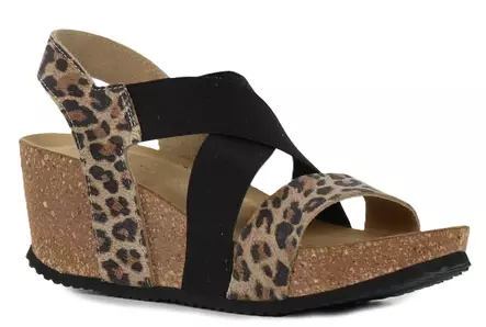 Copenhagen Sandals Stacia brun leopard - Sandaler för damer - 140954 - 1