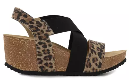 Copenhagen Sandals Stacia brun leopard - Sandaler för damer - 140954 - 2