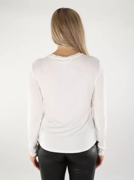 JDY tröja dam Como Bamboo cloud dancer - Långärmade tröjor för  damer - 136854 - 2