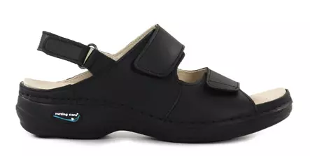 Maskintvättbara arbetsskor i äkta läder WG911 svarta - Arbetsskor för damer - 112324 - 1