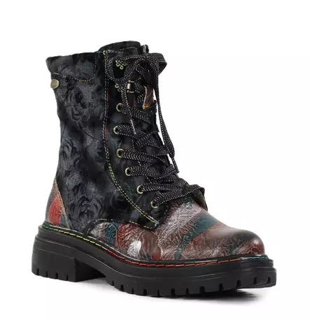 Laura Vita dam ankelboots Kandyo 18 noir - Stövletter och kängor för damer - 139334 - 2