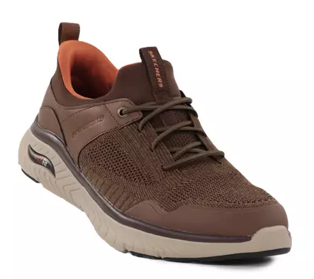 Skechers herrsneakers med bred läst 205340/BRN ARCH FIT CROSSER - EMERIC brun - Sneakers för herrar - 138694 - 1