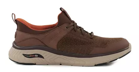 Skechers herrsneakers med bred läst 205340/BRN ARCH FIT CROSSER - EMERIC brun - Sneakers för herrar - 138694 - 2