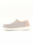 HEYDUDE damskor Wendy Metallic Sparkle roséguld - Promenadskor för damer - 136204 - 3