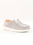 HEYDUDE damskor Wendy Metallic Sparkle roséguld - Promenadskor för damer - 136204 - 1