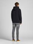 Jack&Jones Hoodie Bradley hood svart - Huvtröjor för herrar - 134154 - 3