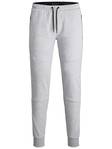 Jack & Jones herr collegebyxor Will air, svart, ljusgrå - Byxor för herrar - 127764 - 1