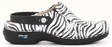 Nursing Care Maskintvättbara arbetsskor i läder, zebra - Arbetsskor för damer - 132474 - 1