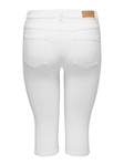 Only Carmakoma Capris Augusta hw, vit - Shorts och capribyxor för damer - 131104 - 6