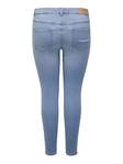 Only Carmakoma Jeans Augusta hw ljusblå - Jeans för damer - 132774 - 6