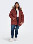 Only Carmakoma Plus size Vinterjacka Luna spiced apple - Vinterjackor för damer - 132134 - 2