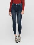 Only Jeans Blush life mid rea409 mörkblå - Jeans för damer - 126654 - 1