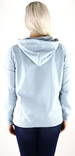 Only ljusblå dam huvtröja Feel life blue fog - Huvtröjor och sweatshirts - 127804 - 2