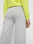 Pieces stretchiga dam ribb byxor Molly ljusgrå - Byxor för damer - 129124 - 4