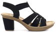 Rieker Sandaler 665K3-00 svart - Rieker sandals - 133304 - 1