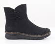 Rieker vattenavvisande ankelstövlar för dam, 73364-00 Svart - Rieker ankelboots - 131744 - 1