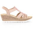 Rieker Wedge sandaler 61913-31 rosa - Rieker sandals - 133244 - 1