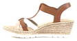 Rieker Kilklackade sandaler 61995-81 brun - Rieker sandals - 130604 - 2