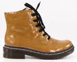 Rieker glansiga dam kängor 76240-68 gul - Rieker ankelboots - 129354 - 1