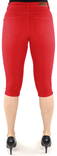 Vero Moda Capris Honniseven push up, röd - Shorts och capribyxor för damer - 131354 - 2
