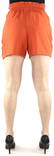 Vila Shorts Rasha hw orange - Shorts och capribyxor för damer - 128494 - 2