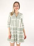 Vero Moda tunika/klänning vit/grön - Klänningar och tunikor - 135814 - 1