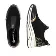 Rieker Remonte Kilklackade sneakers för damer D0T08-02 svart - Sneakers för damer - 136874 - 2