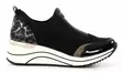 Rieker Remonte Kilklackade sneakers för damer D0T08-02 svart - Sneakers för damer - 136874 - 1