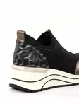 Rieker Remonte Kilklackade sneakers för damer D0T08-02 svart - Sneakers för damer - 136874 - 4