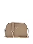 Guess axelväska Noelle Crossbody mörk Taupe - Handväskor - 137234 - 1
