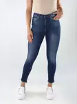 Only stretchjeans ONLBLUSH Mid dark medium blue - Jeans för damer - 138974 - 1