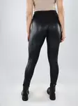 Pieces dam fleeceleggings PCNYHET Shiny Fleece svart - Leggings - 139414 - 2