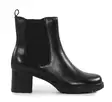 Jana dam ankelboots i läder 25730-45 svart - Stövletter och kängor för damer - 139574 - 1