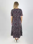 Vila midiklänning svart/rosa/blå - Klänningar och tunikor - 141174 - 2