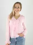 Vero Moda skjorta plisserad rosa - Långärmade tröjor för  damer - 141184 - 1