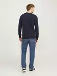 Jack&Jones herrtröja Globe Crew Neck humör indigo - Stickat för herrar - 136934 - 3