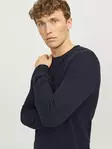 Jack&Jones herrtröja Globe Crew Neck humör indigo - Stickat för herrar - 136934 - 4