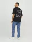 Jack&Jones t-shirt herr T-shirt svart/skalle - T-shirts för herrar - 137574 - 3