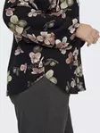 Only Carmakoma damskjorta plus size V-ringad svart/höst - Skjortor och blusar för damer - 138884 - 3