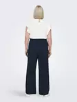Only Carmakoma plus size byxor Button Pant marinblå blazer - Byxor för damer - 137284 - 3