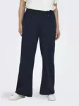 Only Carmakoma plus size byxor Button Pant marinblå blazer - Byxor för damer - 137284 - 1