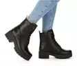 Rieker damstövletter 74530-00 svart - Rieker ankelboots - 139754 - 6