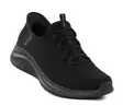 Skechers herrsneakers med bred läst 232452W/BBK ULTRA FLEX 3.0 - RIGHT WAY svart - Sneakers för herrar - 138674 - 1